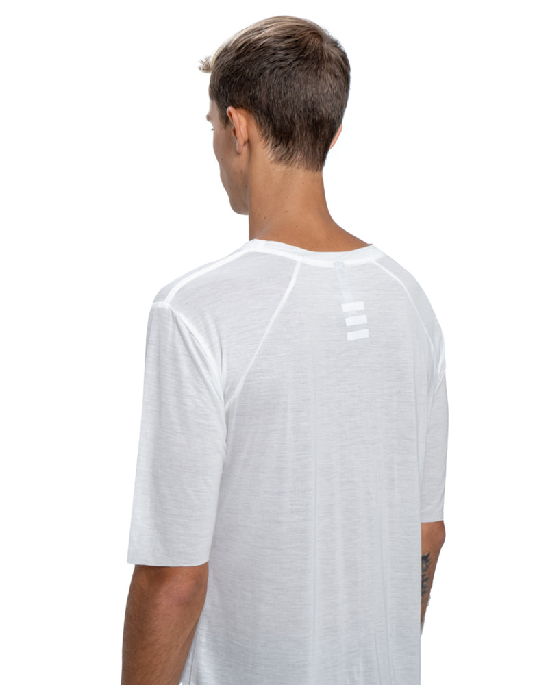 Shoulder t-shirt in white