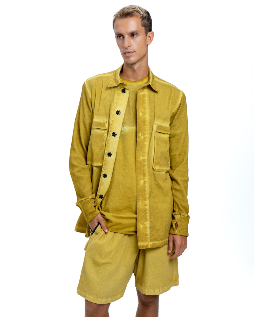 Combo jacket in yellow - DESU clothing