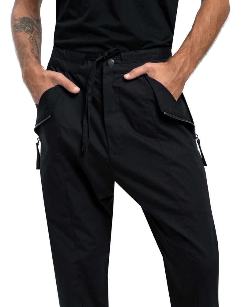 Side zipper pants
