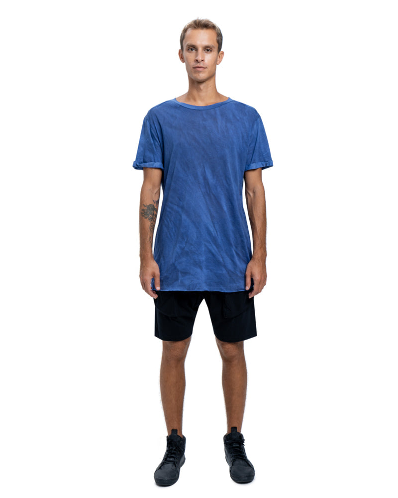 Supima t-shirt in blue